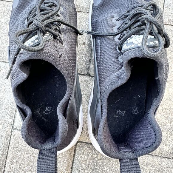 Nike Shoes Womens 8.5 Nike Air Huarache Run Ultra Sneakers Black Low - Picture 9 of 9